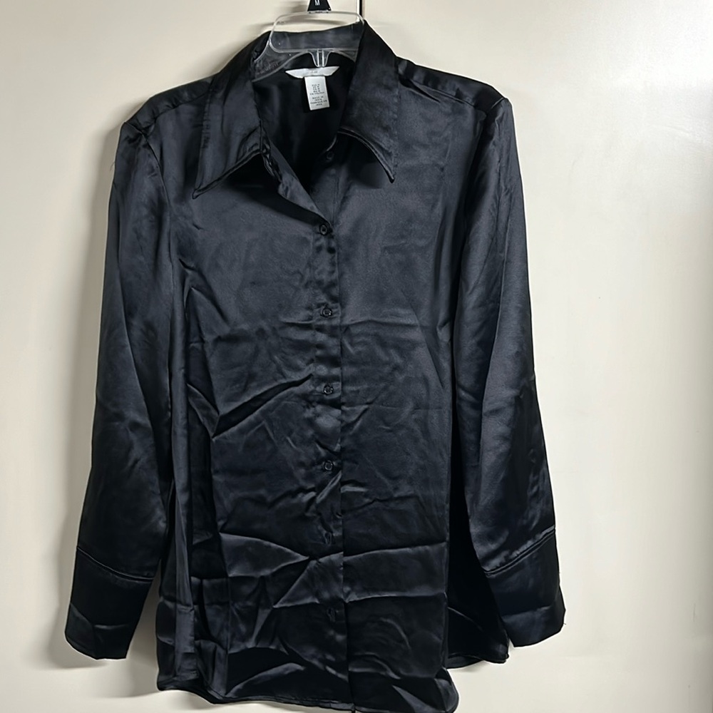 Silky collared Shirt